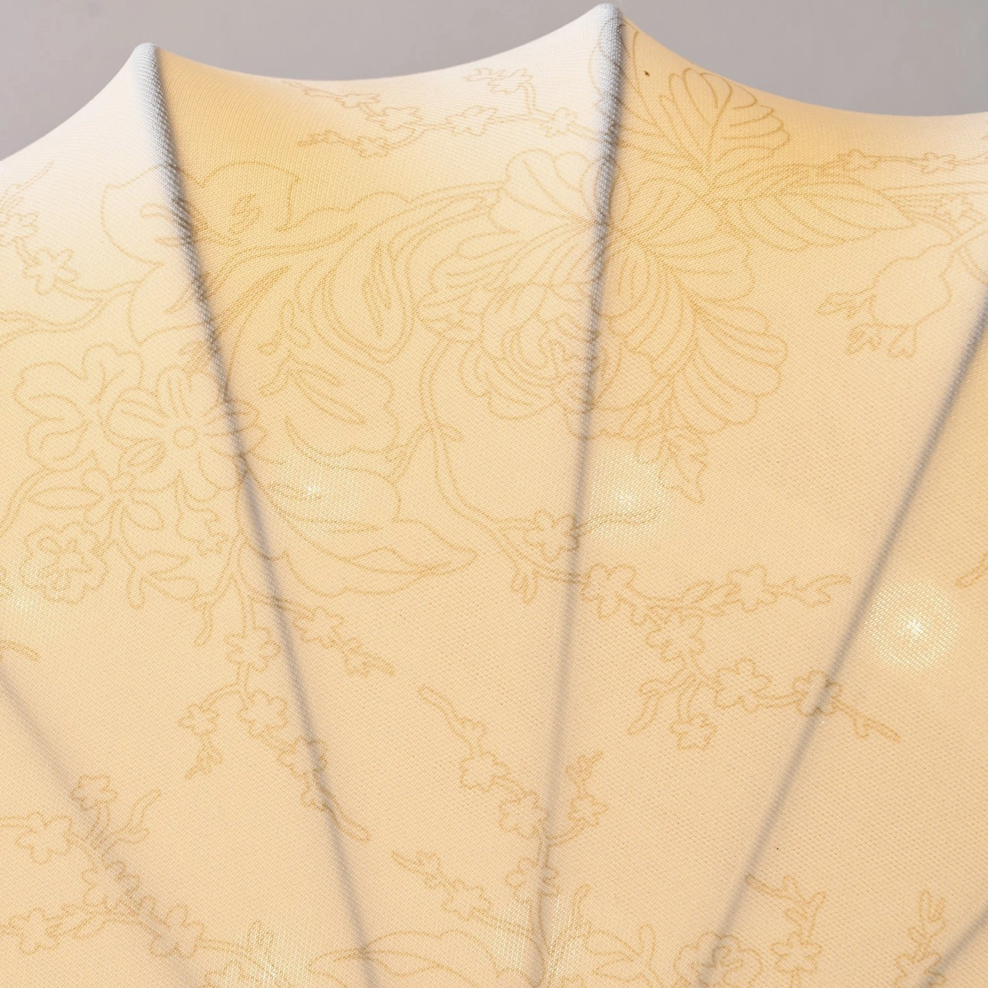 Velora embossed ceiling lamp artistic floral pattern 50000 hour LED lifespan detail