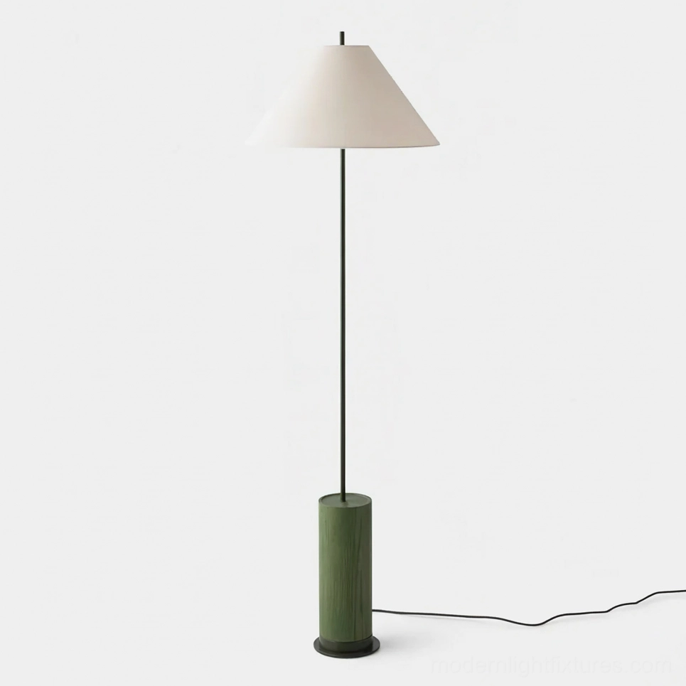 Verdant modern floor lamp with foot switch 98-inch power cord