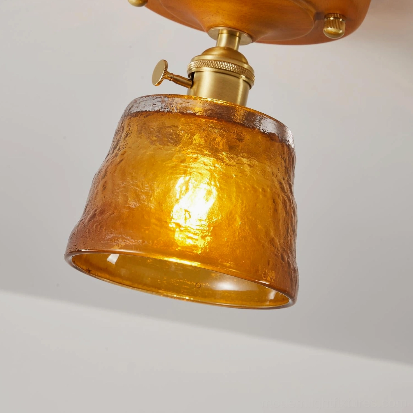 Vintage glass ceiling fixture installation guide hardware assembly demonstration