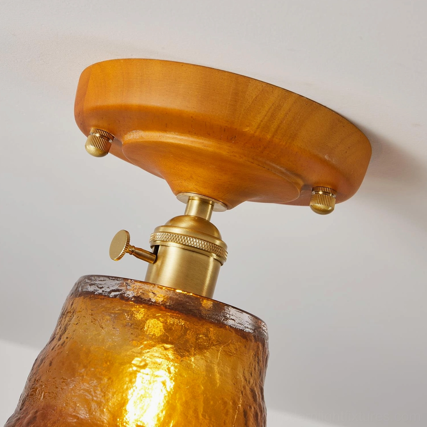 Vintage glass ceiling light fixtures eclectic interior design bohemian styling