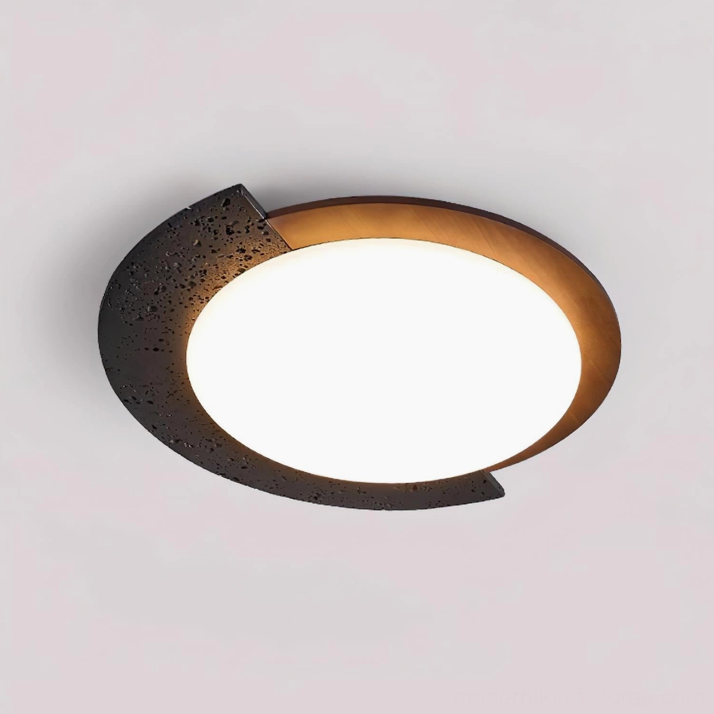 Virello travertine ceiling fixture compliant North America Australia Europe certification