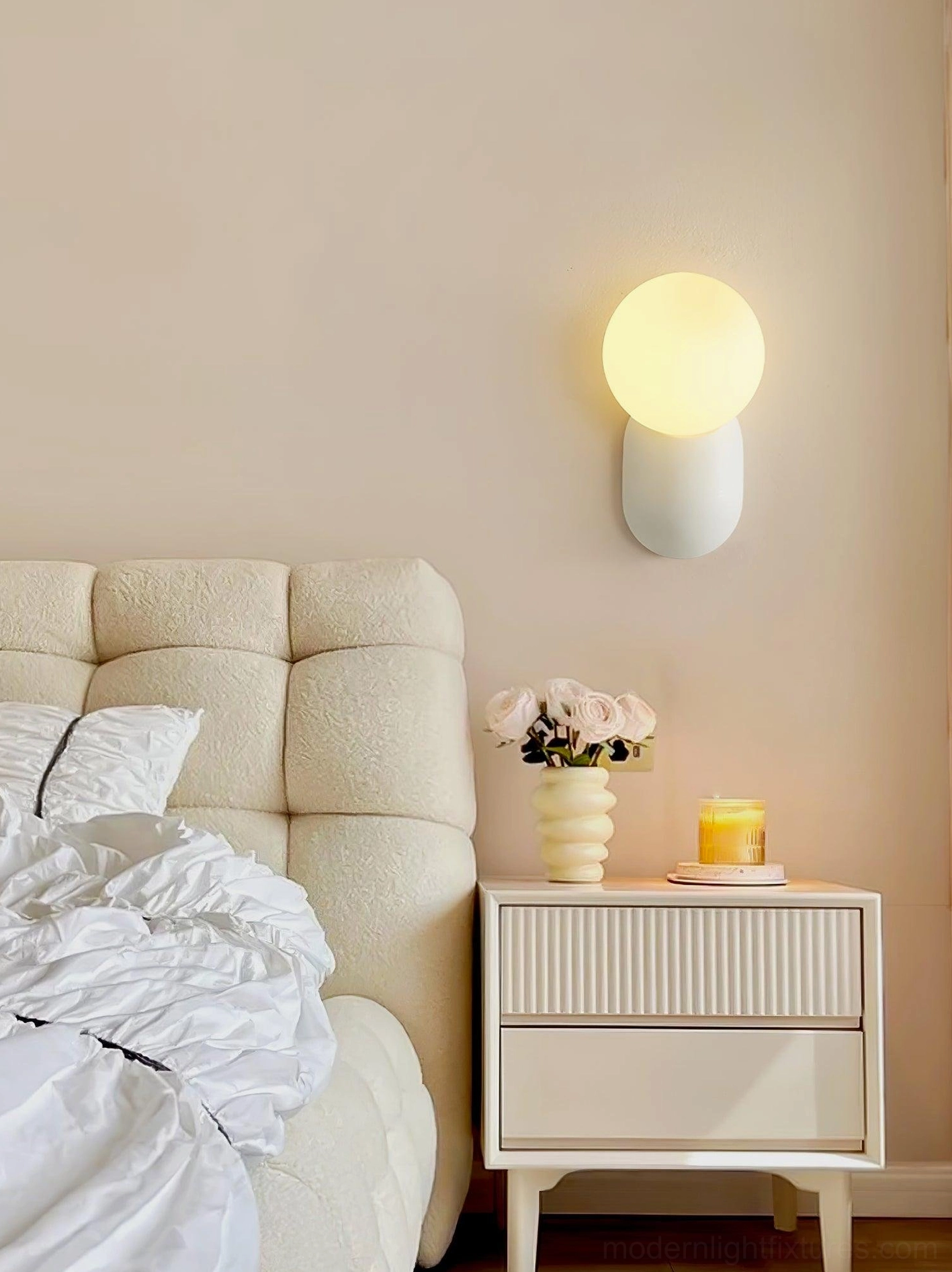 Wall sconce dimmer compatibility showcase, soft warm light adjustment for ambiance control