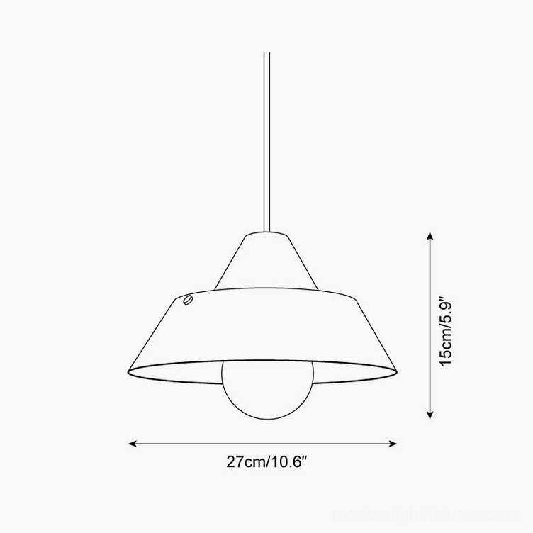 Walnut finish tiered wood pendant light creating ambient glow and shadow effects in Nordic interior
