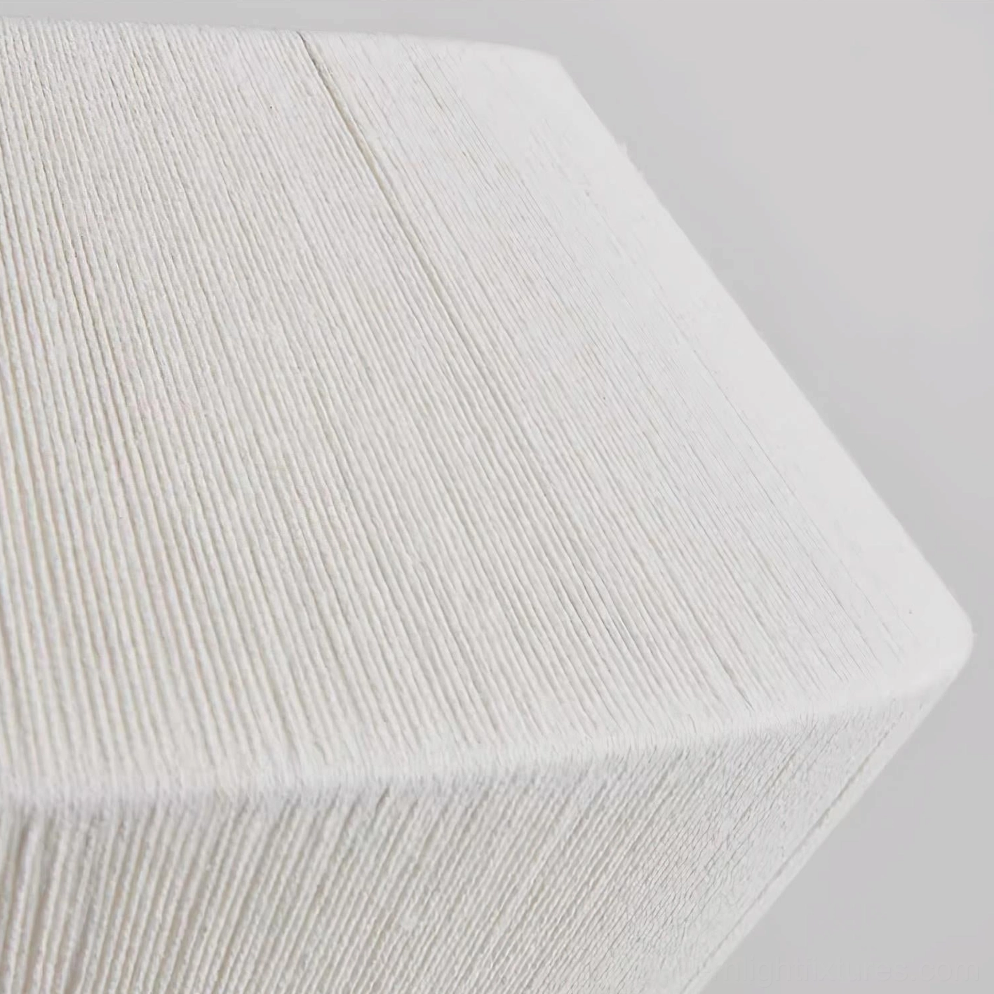 Modern ceiling light fixture with refined finish options in white and walnut color for diverse décor