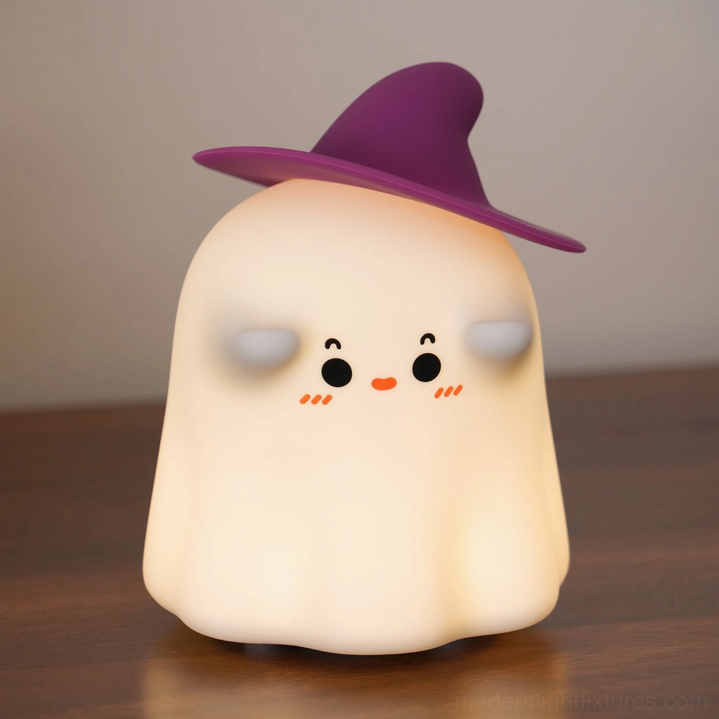 Enchanted witch ghost night light housewarming gift packaging presentation