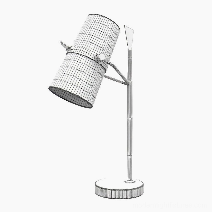 Yasmin rotating table lamp 40W incandescent or LED bulb accommodation