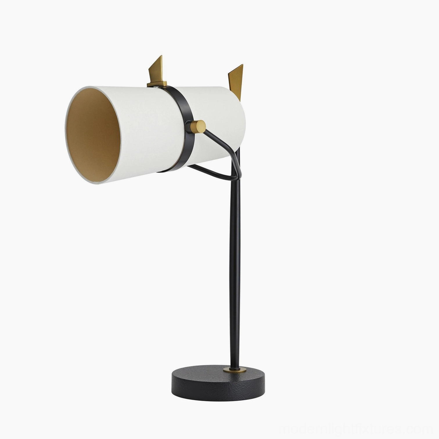 Yasmin modern table lamp 73cm height 25cm base dimension specifications