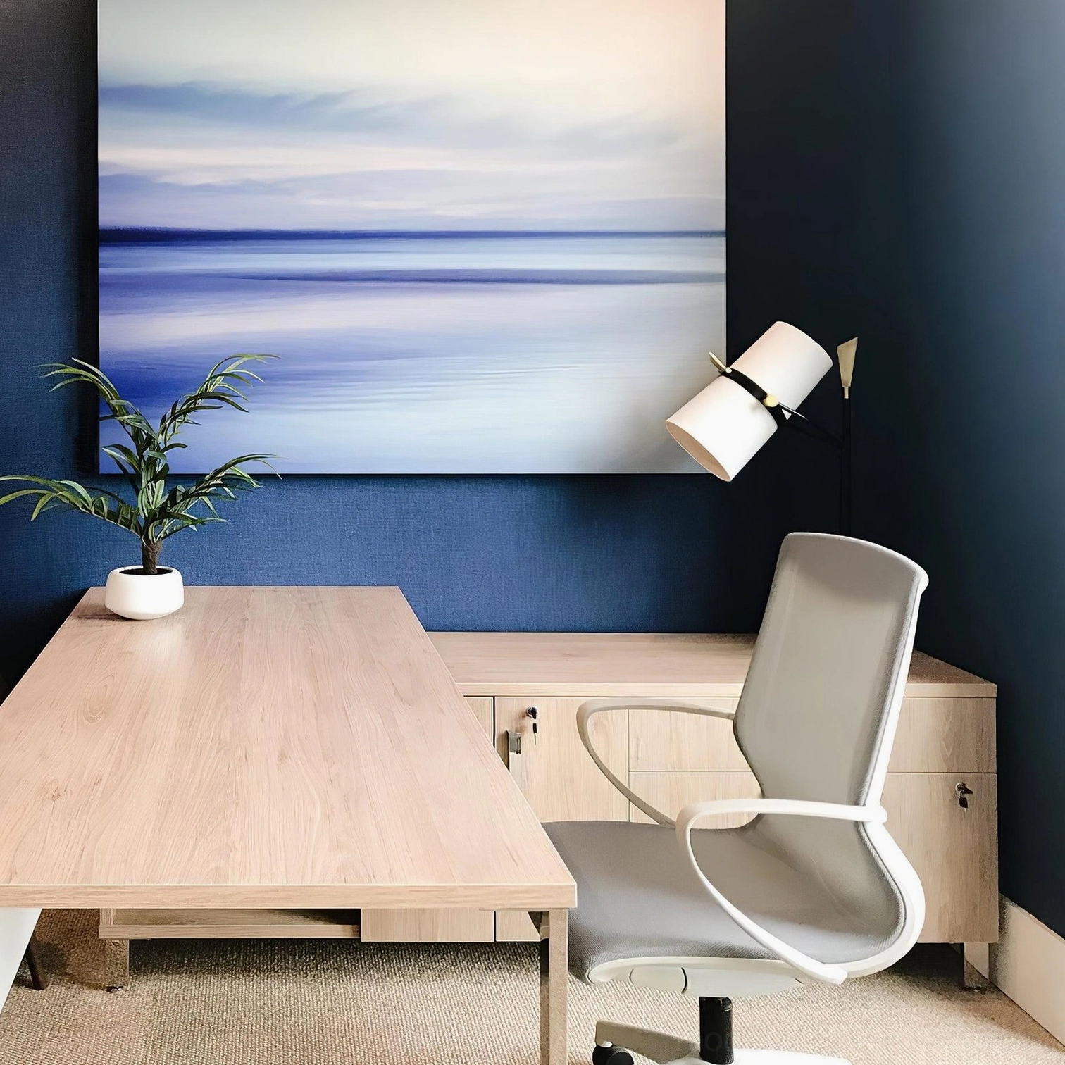 Yasmin table lamp with directional light for reading and task work