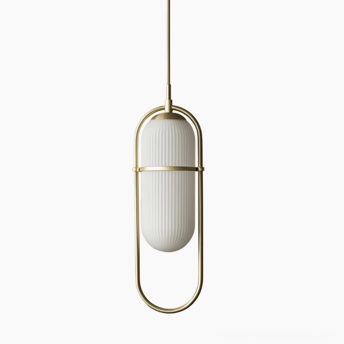 Contemporary pendant light fixture Zesta in cool white 6000K color temperature for task lighting