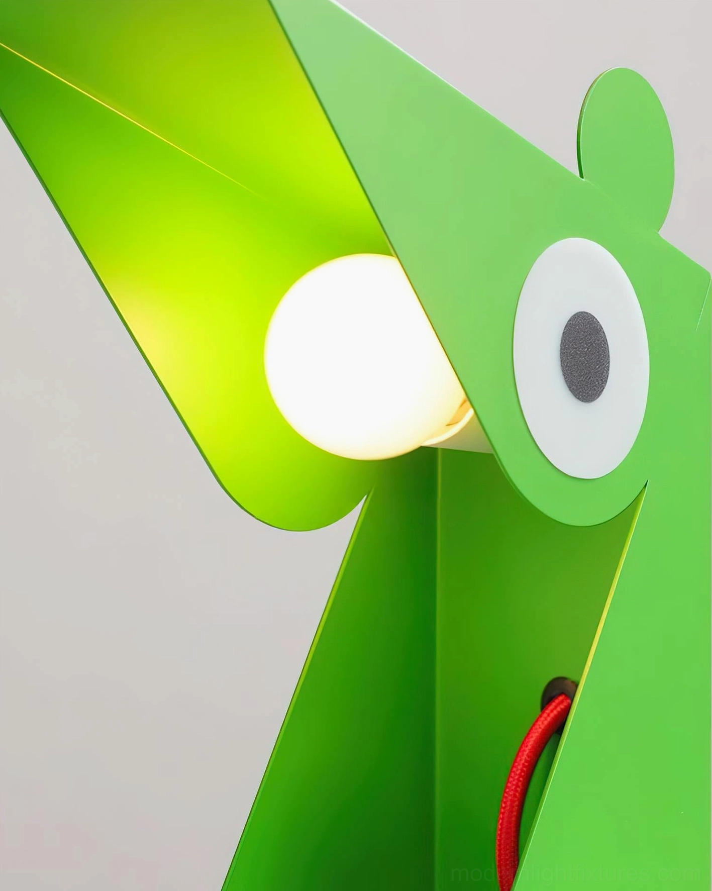 Zippy table lamp paired with interior decor elements showing style compatibility and aesthetic harmony