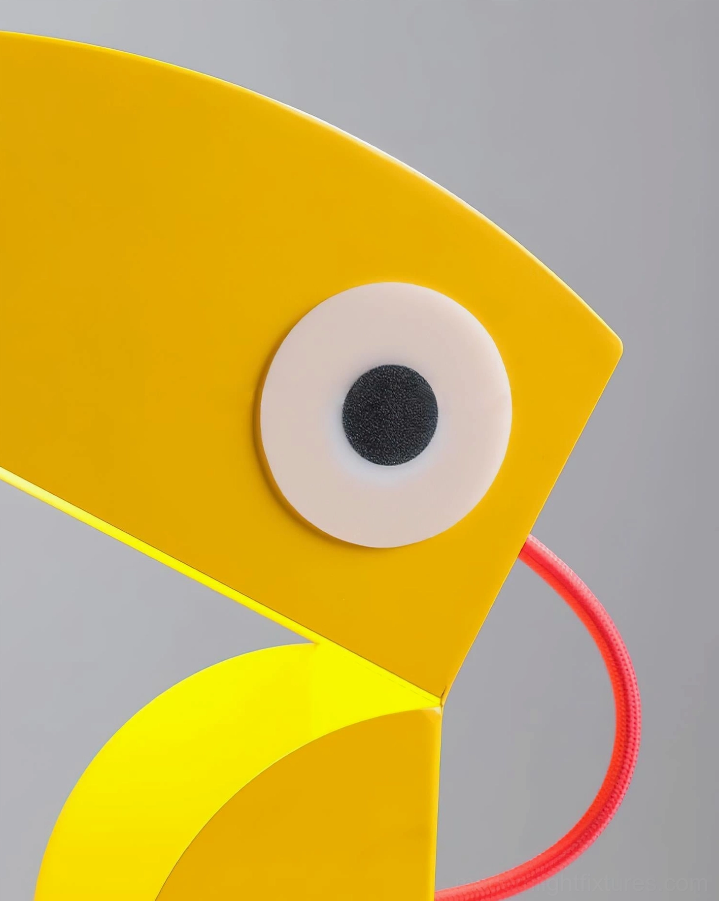 Zippy modern playful table lamp showing E26 E27 socket compatibility and bulb installation